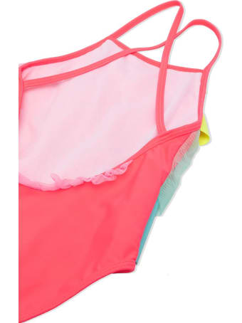 Billieblush One Piece Swimsuit With Ruches