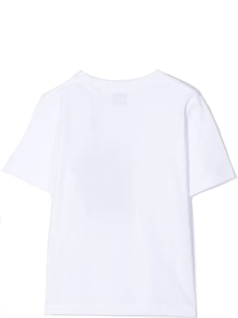 Burberry White Cotton T-shirt