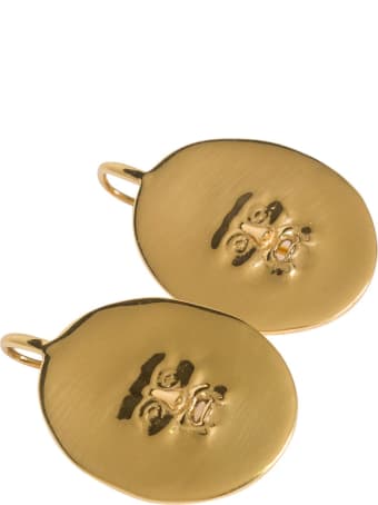 Patou Golden Brass Earrings