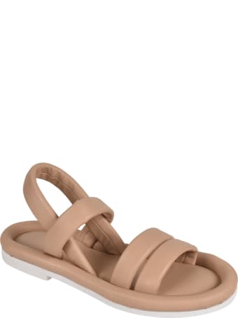 Del Carlo Fluffy Flat Sandals