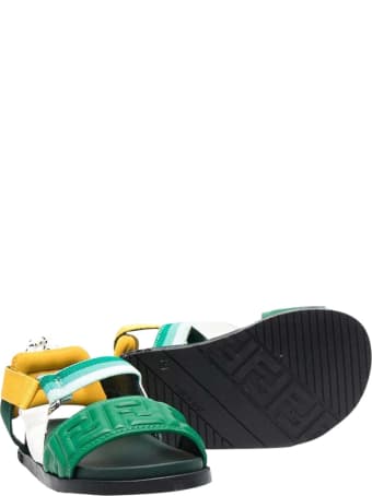 Fendi Green Sandals