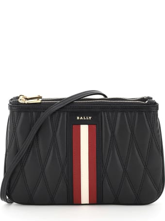 Bally Drice Stripe Quilted Mini Bag
