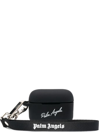 Palm Angels Black Miami Logo Airpods Pro Case