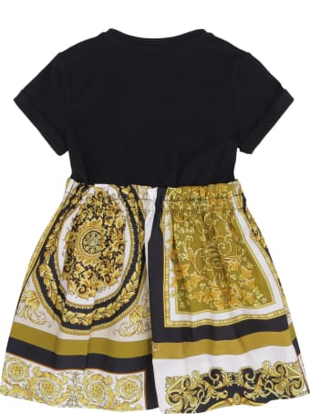 Young Versace Printed Skirt Dress