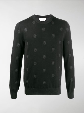 Alexander McQueen Allover Skull Sweater