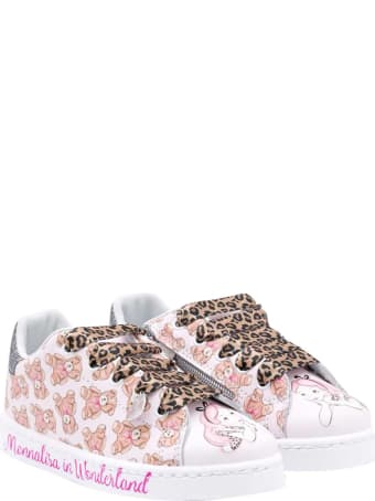 Monnalisa White Sneakers Monnalisa