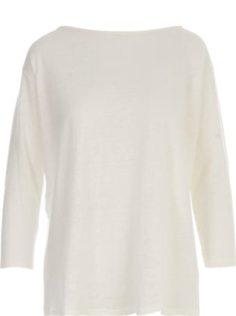 Stefano Mortari Boat Neck Wide L/s T-shirt