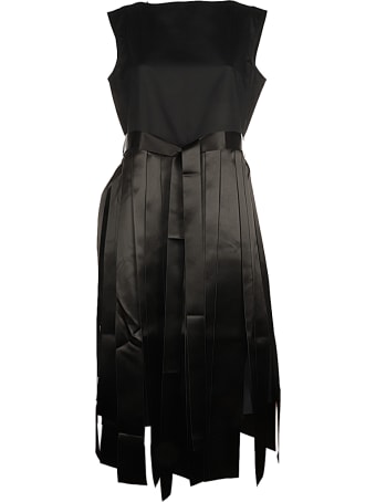 Sofie d'Hoore Slvless Dress W Satin Band Skirt Part