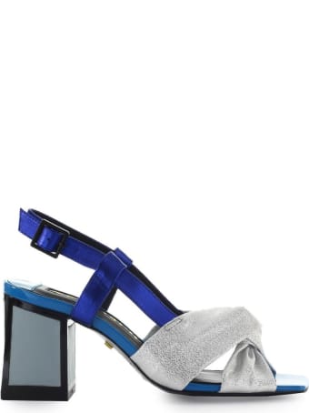 Kat Maconie Siver Blue Ada Sandal