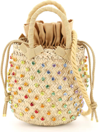 Le Niné Nina Small Basket Bag S2-89532 Crystal Rainbow