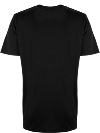 Balmain Black Cotton T-shirt