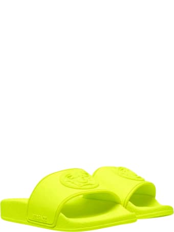Young Versace Medusa Slipper With Application