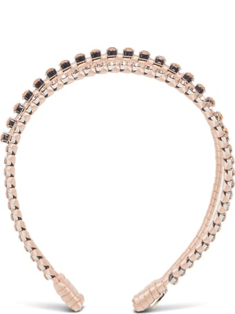 RED Valentino Hairband With Rhinestone Detail