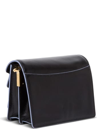 Marni Trunk Mini Leather Crossbody Bag