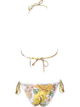 Zimmermann Poppy Crochet Edge Bikini