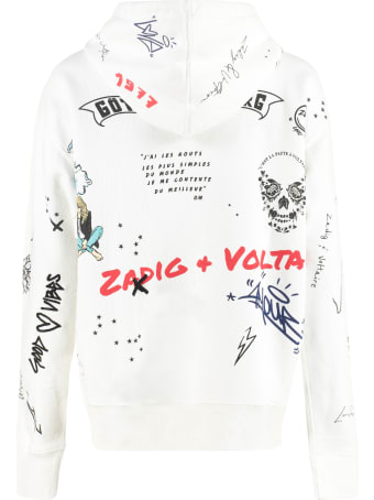 Zadig & Voltaire Cotton Full Zip Hoodie