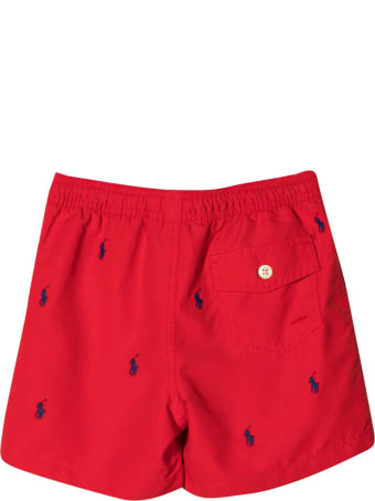 Ralph Lauren Red Swimsuit