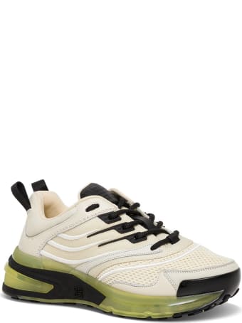 Givenchy Runner Gv1 Sneakers In Leather And Mesh