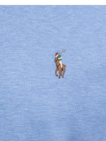 Ralph Lauren Crew Neck Soft Royal Blue T-shirt