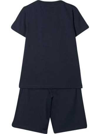 Emporio Armani Sports Suit With Embroidery