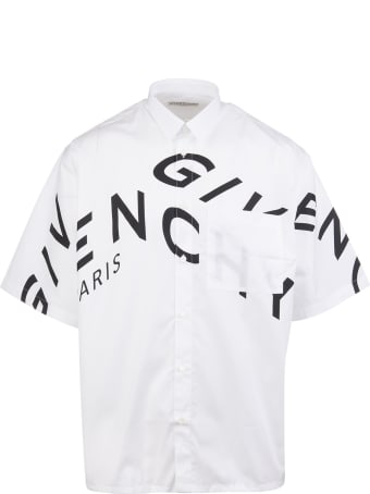 Givenchy Refracted-logo Shirt