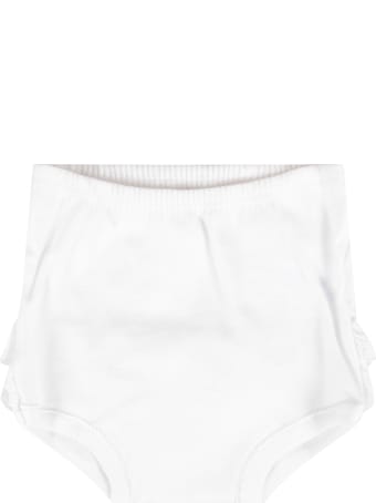 Absorba White Set For Baby Girl