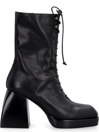 Nodaleto Bulla Lace Up Leather Lace-up Boots