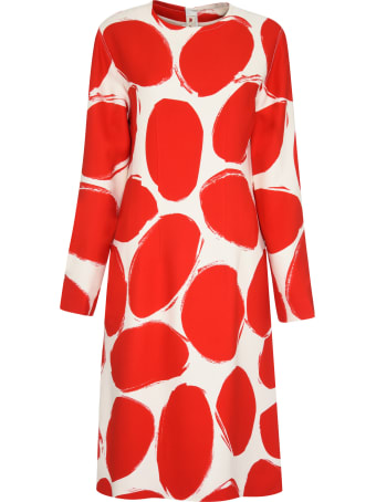 Marni Printed Cady Dress