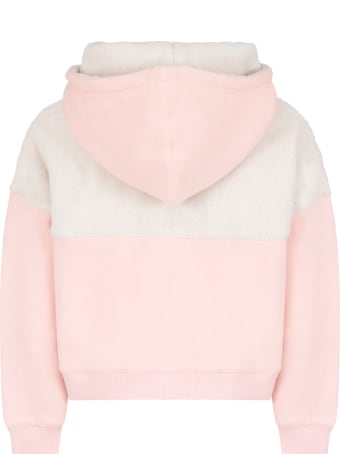 Owa Yurika Pink ''hiyori'' Sweatshirt For Girl