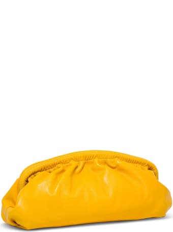 Trussardi Handbag In Yellow Leather