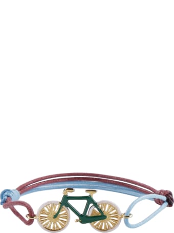 Aliita Bici Charm Cord Bracelet