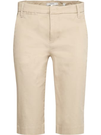 Vince Stretch Cotton Bermuda Shorts