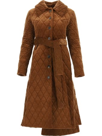 A.W.A.K.E. Mode Quilted Corduroy Coat