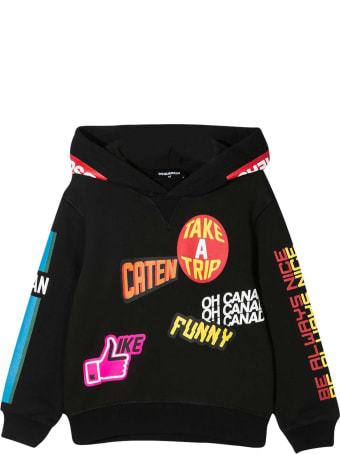 Dsquared2 Black Teen Sweatshirt