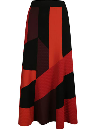 Alexander McQueen Long Length Printed Skirt