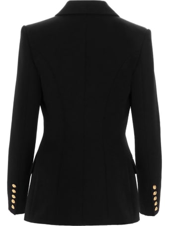 Balmain Black Virgin Wool Blazer