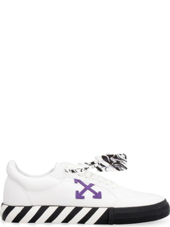 Off-White Low Vulcanized Canvas Sneakers