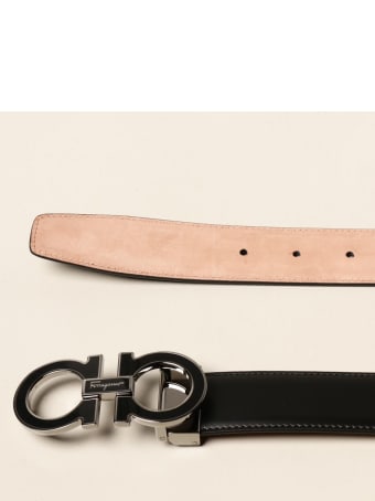 Salvatore Ferragamo Belt Salvatore Ferragamo Gancini Leather Belt