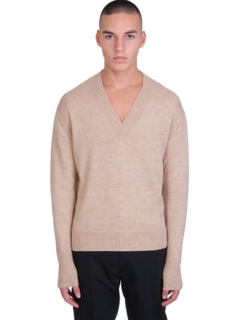 Rochas Knitwear In Beige Cashmere