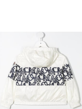 Moncler Kid White Vilna Jacket