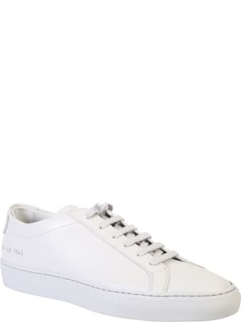 Common Projects Grey Lace-up Sneakers