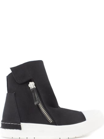 Cinzia Araia Black Canvas High Top Sneakers