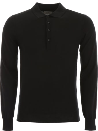 CC Collection Corneliani Wool Polo Shirt