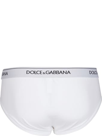 Dolce & Gabbana White Cotton Briefs