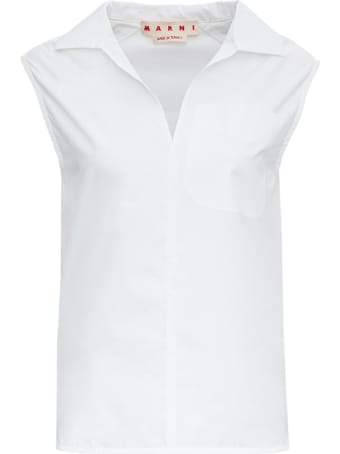 Marni White Cotton Shirt