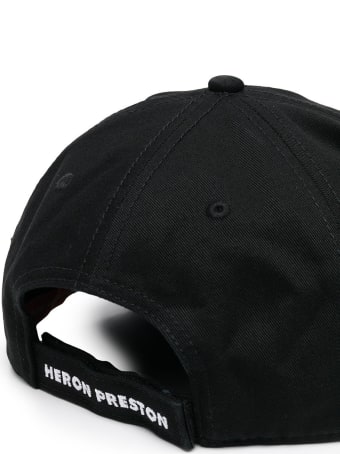 HERON PRESTON Cotton Cap With Front Embroidery
