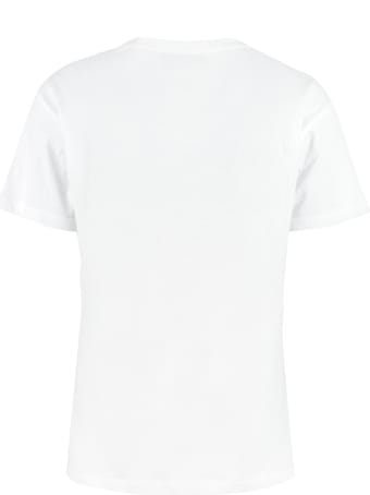 Giada Benincasa Embroidered Cotton T-shirt