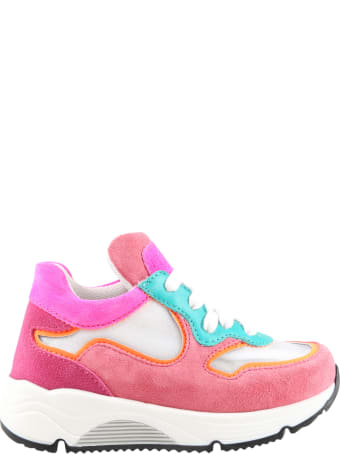 Gallucci Multicolor Sneakers For Girl With Logo