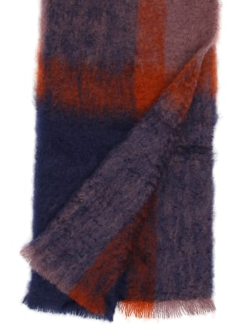 Lovat & Green Faded Check Scarf