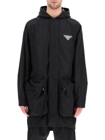 Prada Re-nylon Gabardine Midi Parka